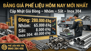 Bảng giá phế liệu hôm nay