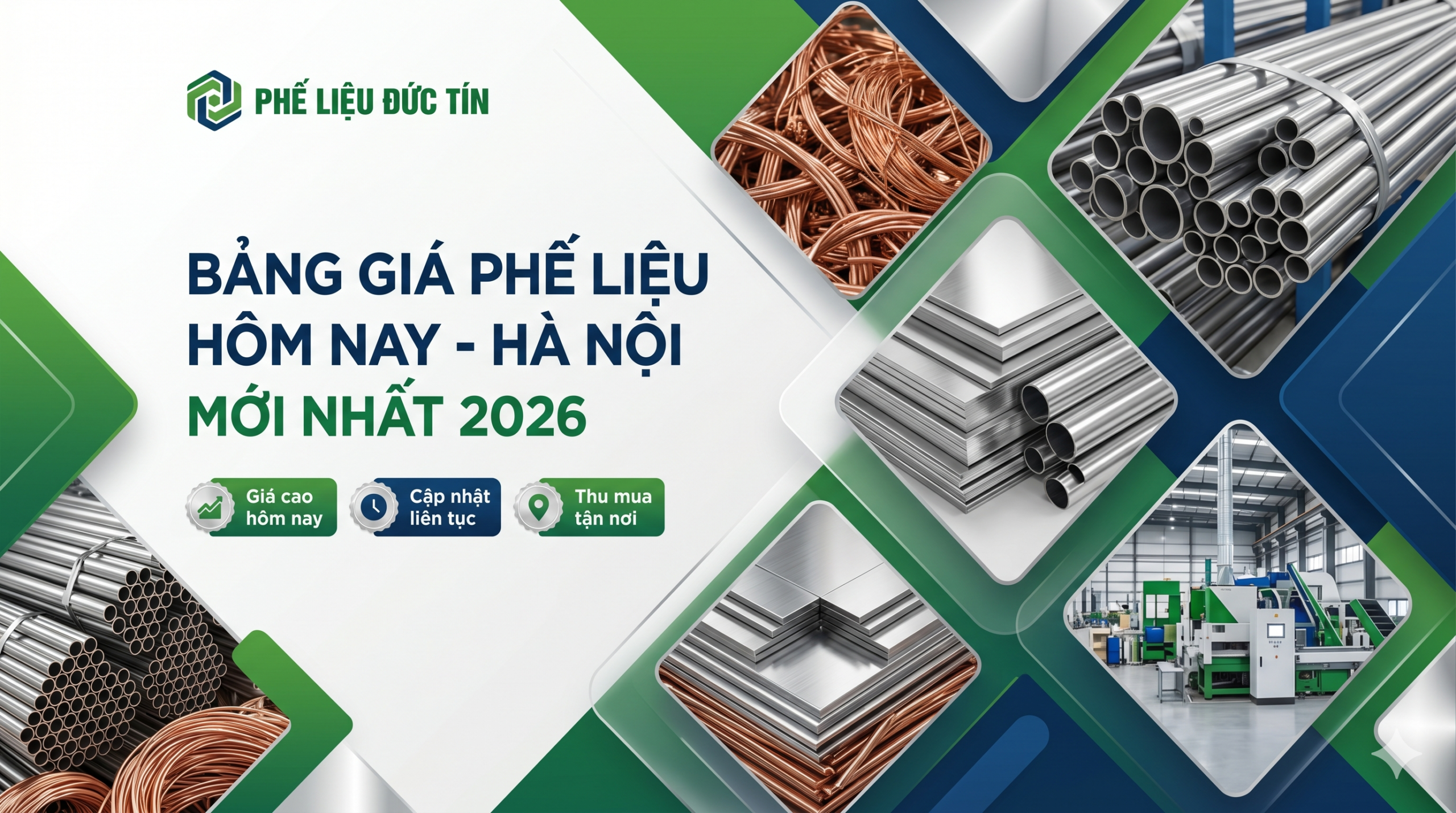 Bảng Giá Phế Liệu Hôm Nay Tại Hà Nội Mới Nhất 2026