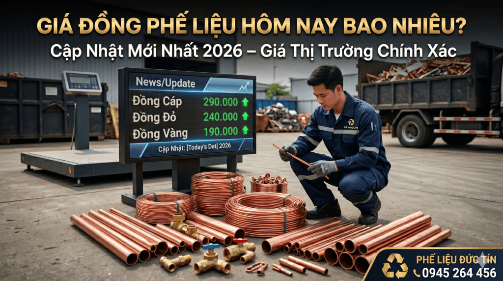 giá đồng phế liệu hôm nay mới nhất