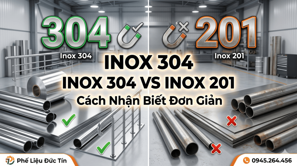 Inox 304 Và Inox 201 Khác Nhau Thế Nào
