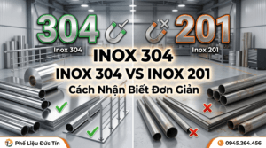 Inox 304 Và Inox 201 Khác Nhau Thế Nào