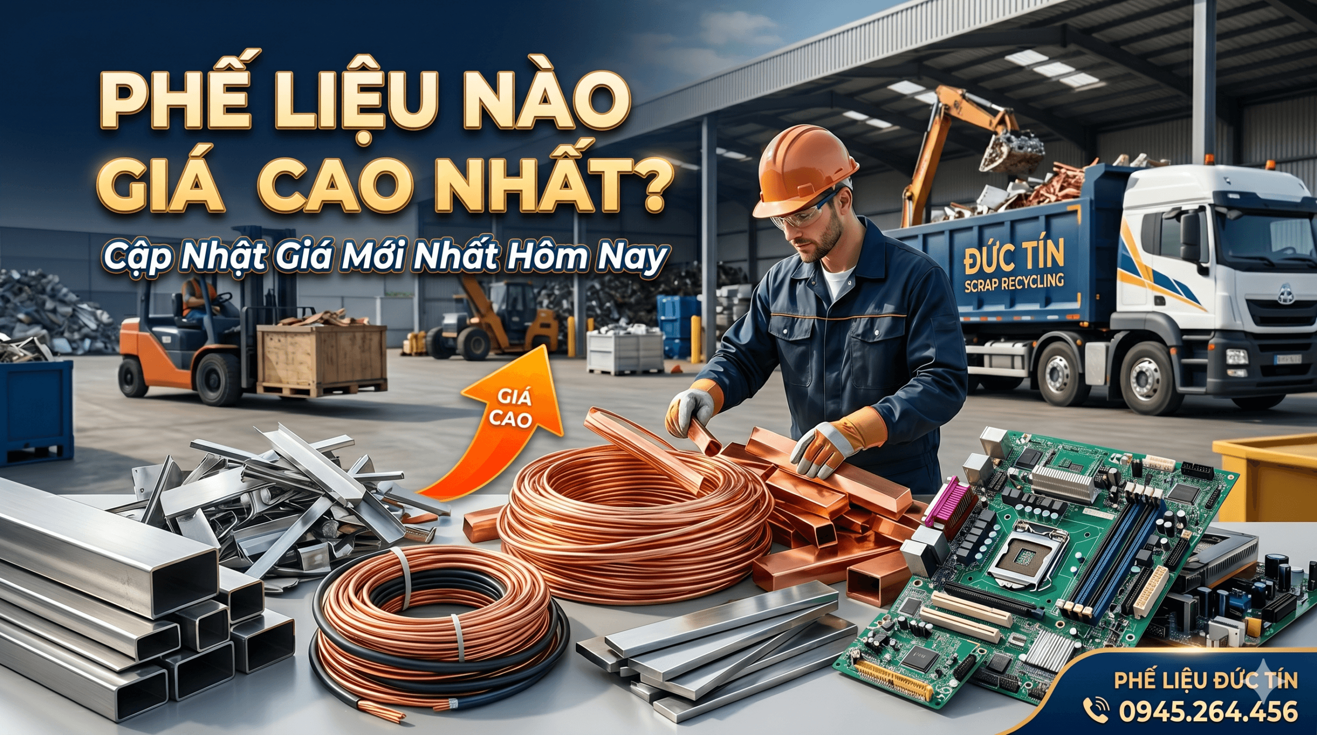 Phế liệu nào giá cao nhất