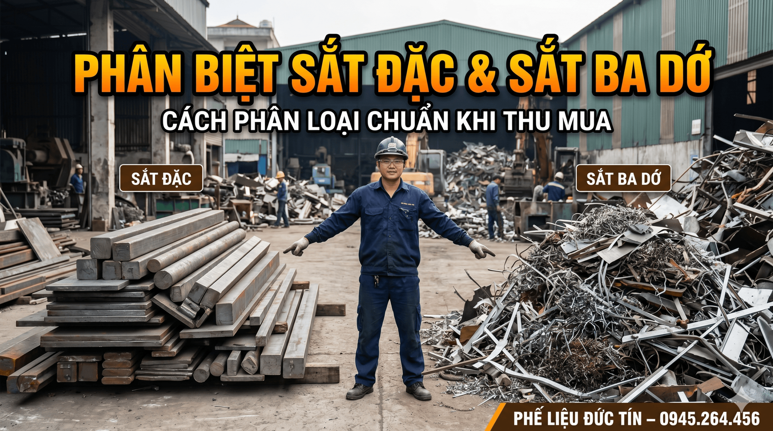 sắt đặc và sắt ba dớ khác nhau thế nào