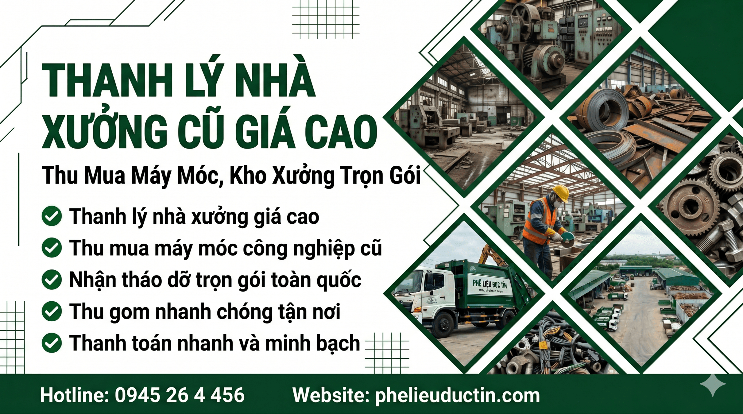 Thanh lý nhà xưởng cũ