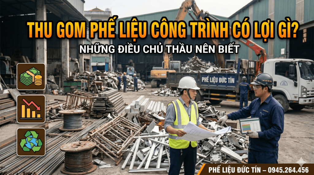 thu gom phế liệu công trình