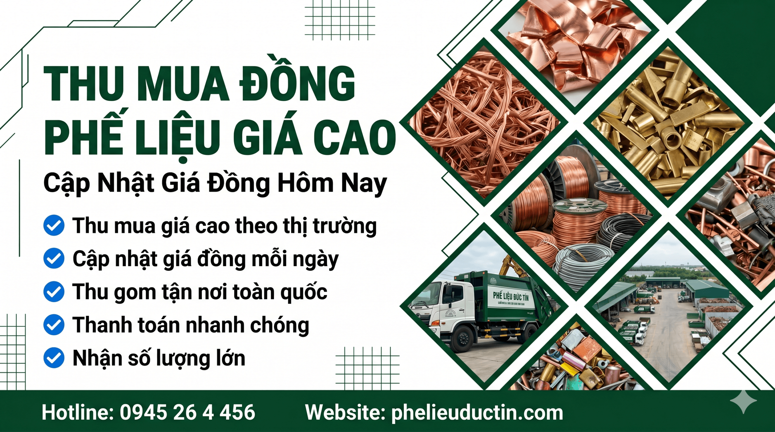 Thu mua đồng phế liệu