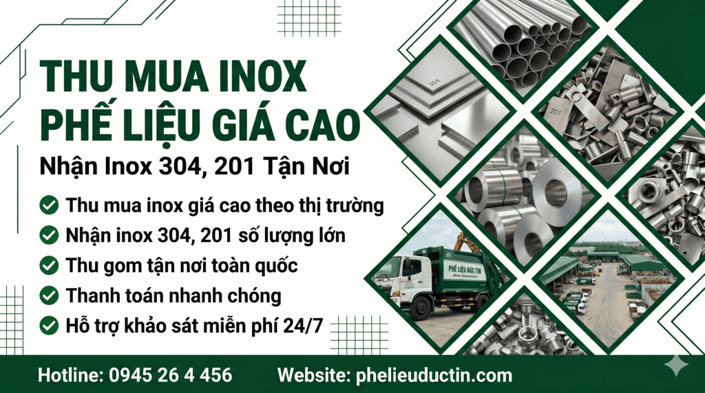 Thu mua inox phế liệu