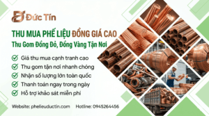 thu mua phế liệu đồng giá cao tận nơi