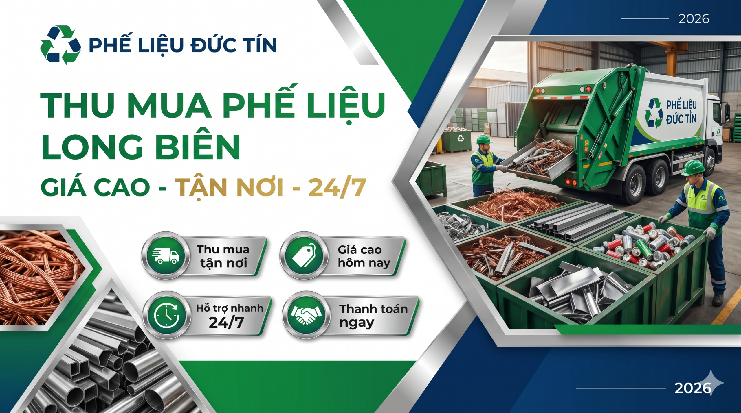 thu mua phế liệu long biên