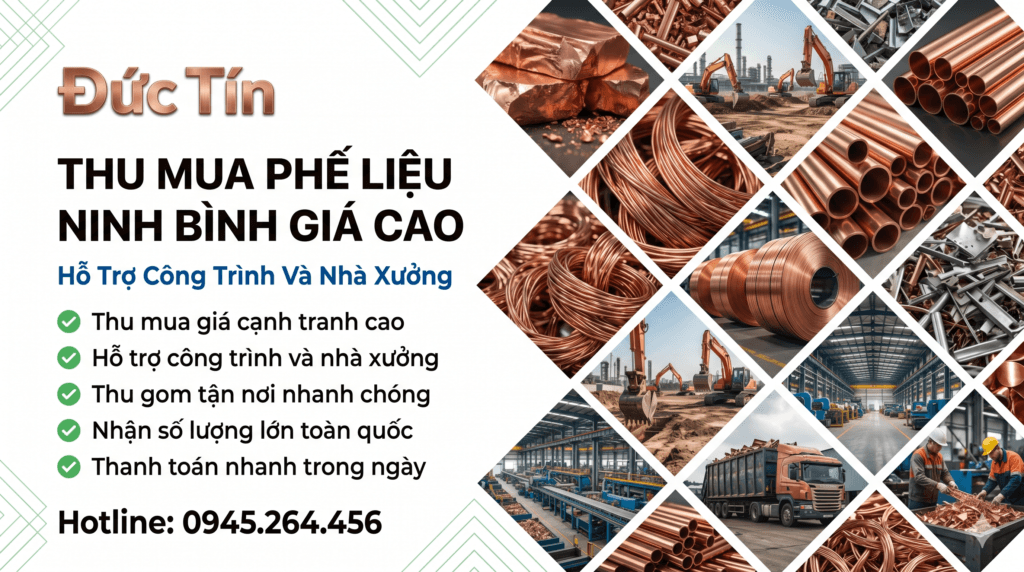 thu mua phế liệu ninh bình