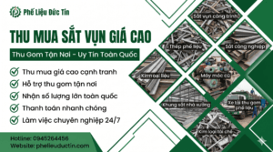 Thu Mua Sắt Vụn Giá Cao