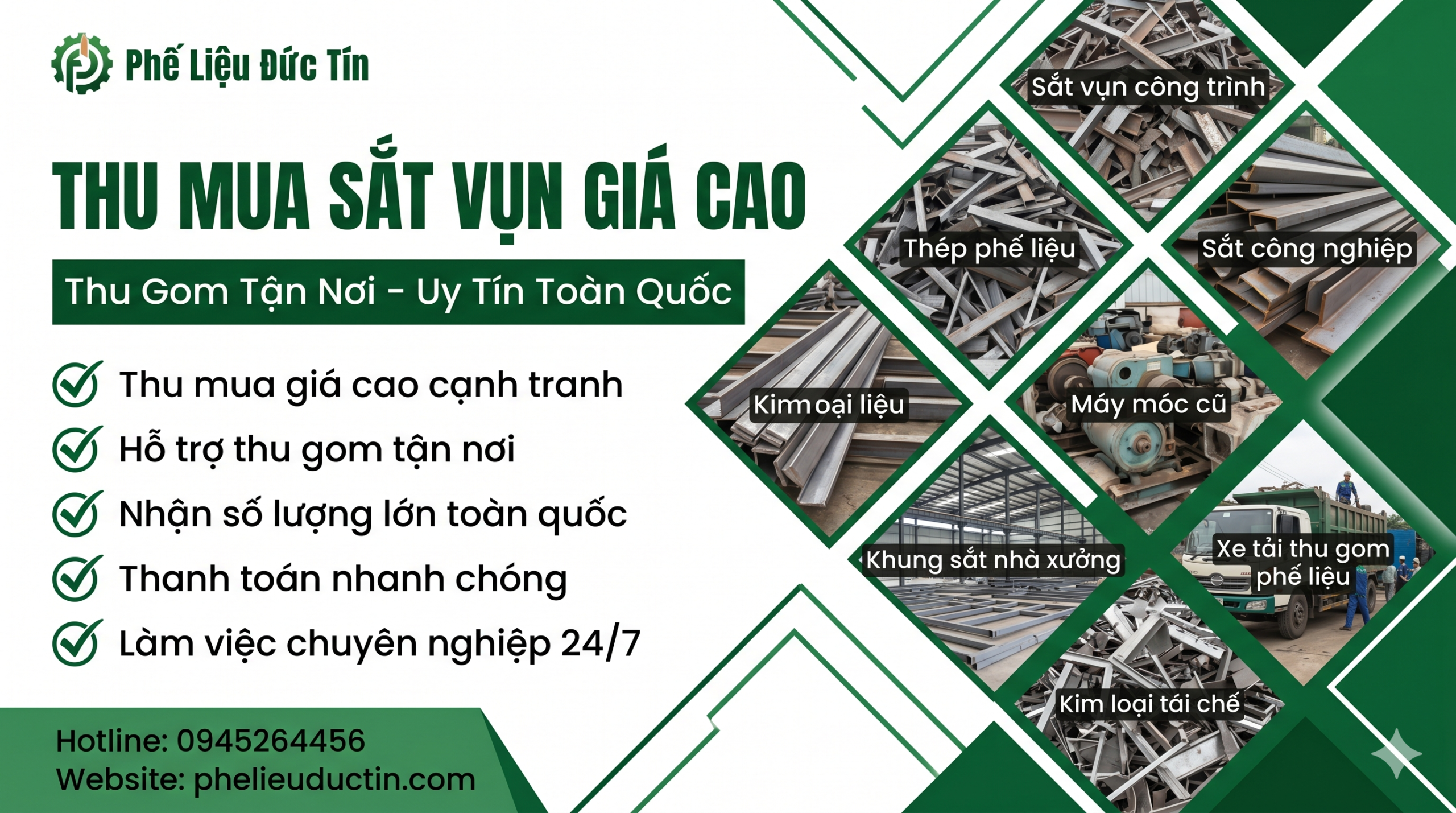 Thu Mua Sắt Vụn Giá Cao