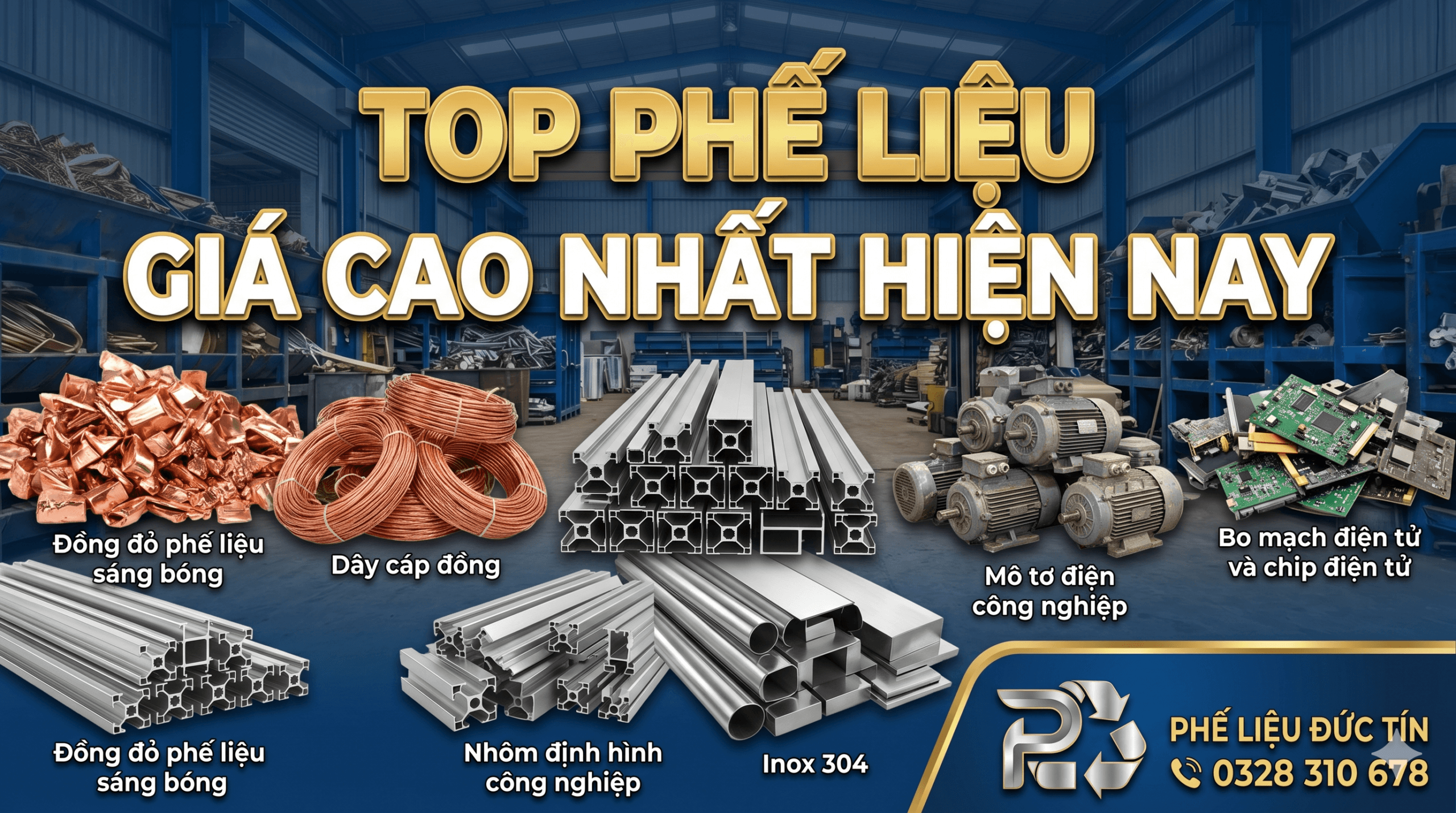 Toàn Bộ Các Loại Phế Liệu Có Giá Trị Cao Hiện Nay