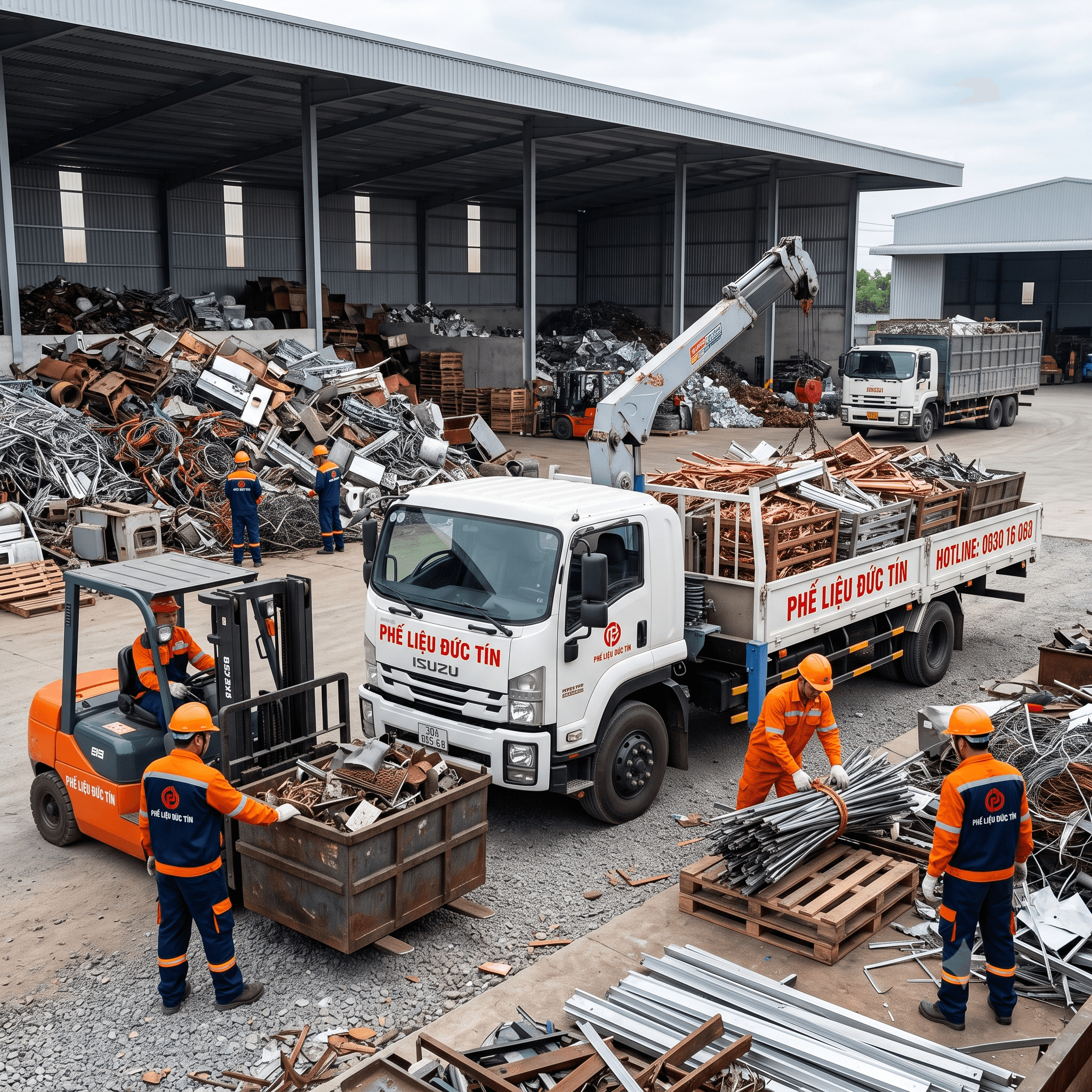 Công ty thu mua phế liệu Đức Tín