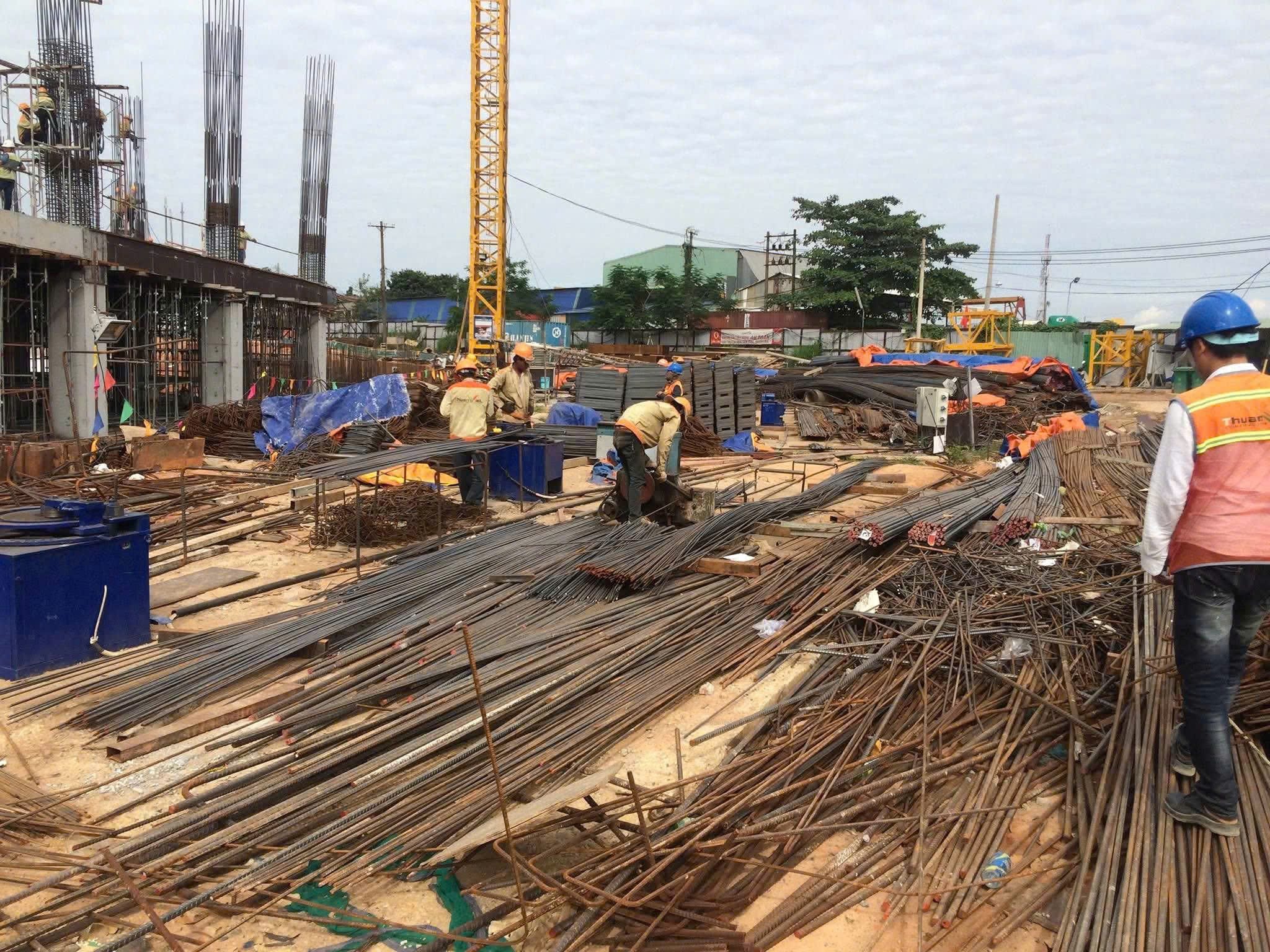 Sắt thép phế liệu phát sinh tại công trình xây dựng
