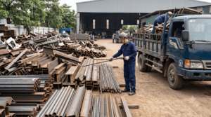 Thu mua sắt phế liệu Hà Nội tại Phế Liệu Đức Tín