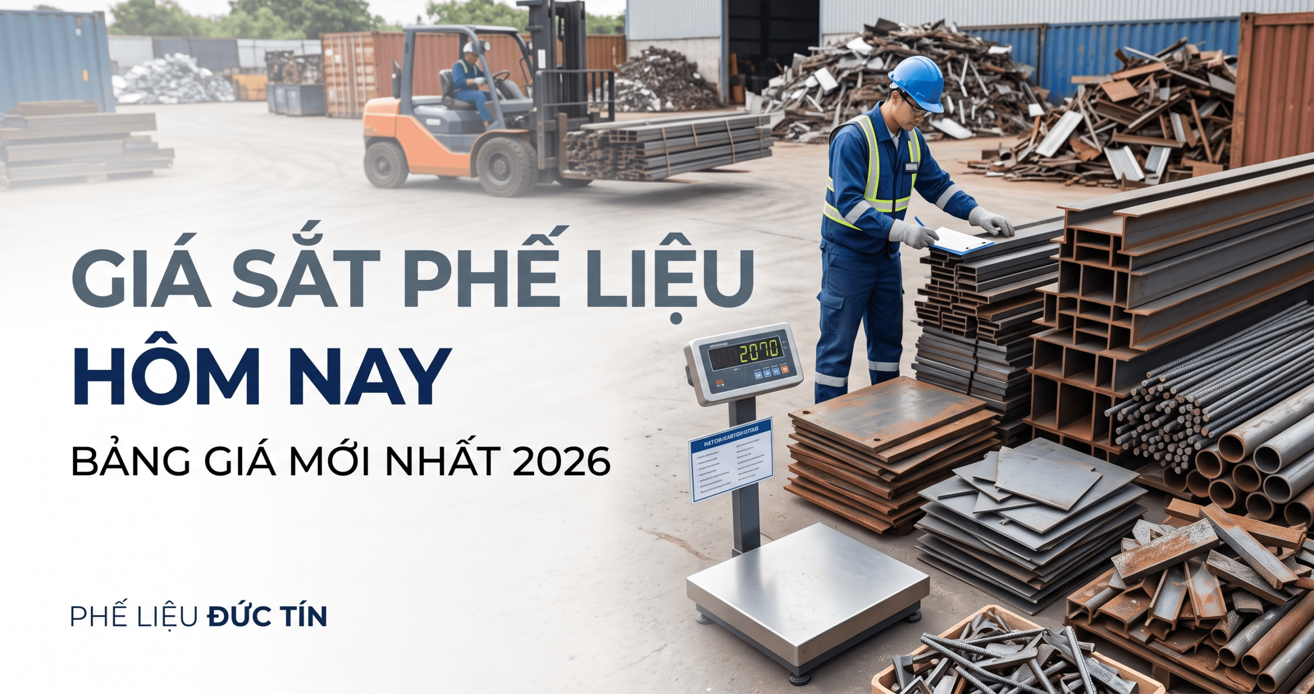 giá sắt phế liệu hôm nay