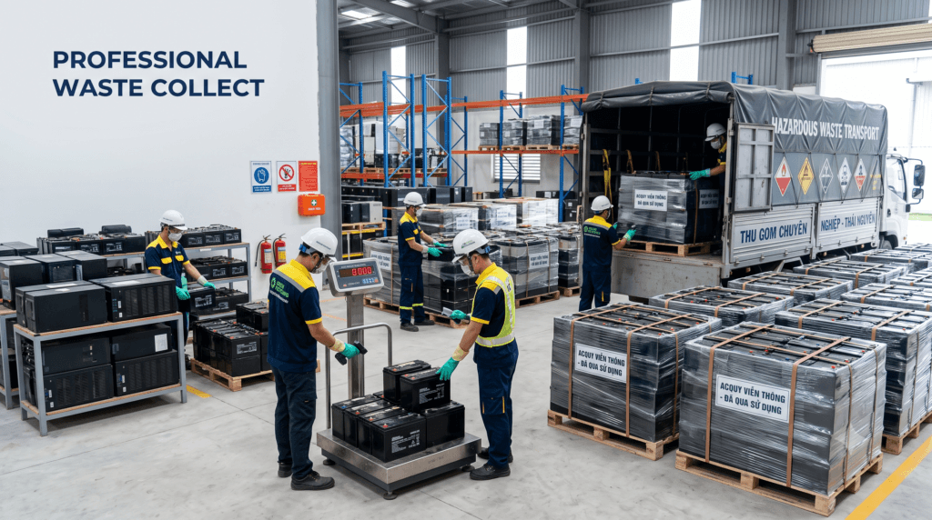 Thu mua bình ắc quy viễn thông cũ Thái Nguyên – Đức Tín