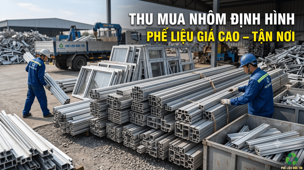 Thu Mua Nhôm Định Hình Phế Liệu Giá Cao Tận Nơi