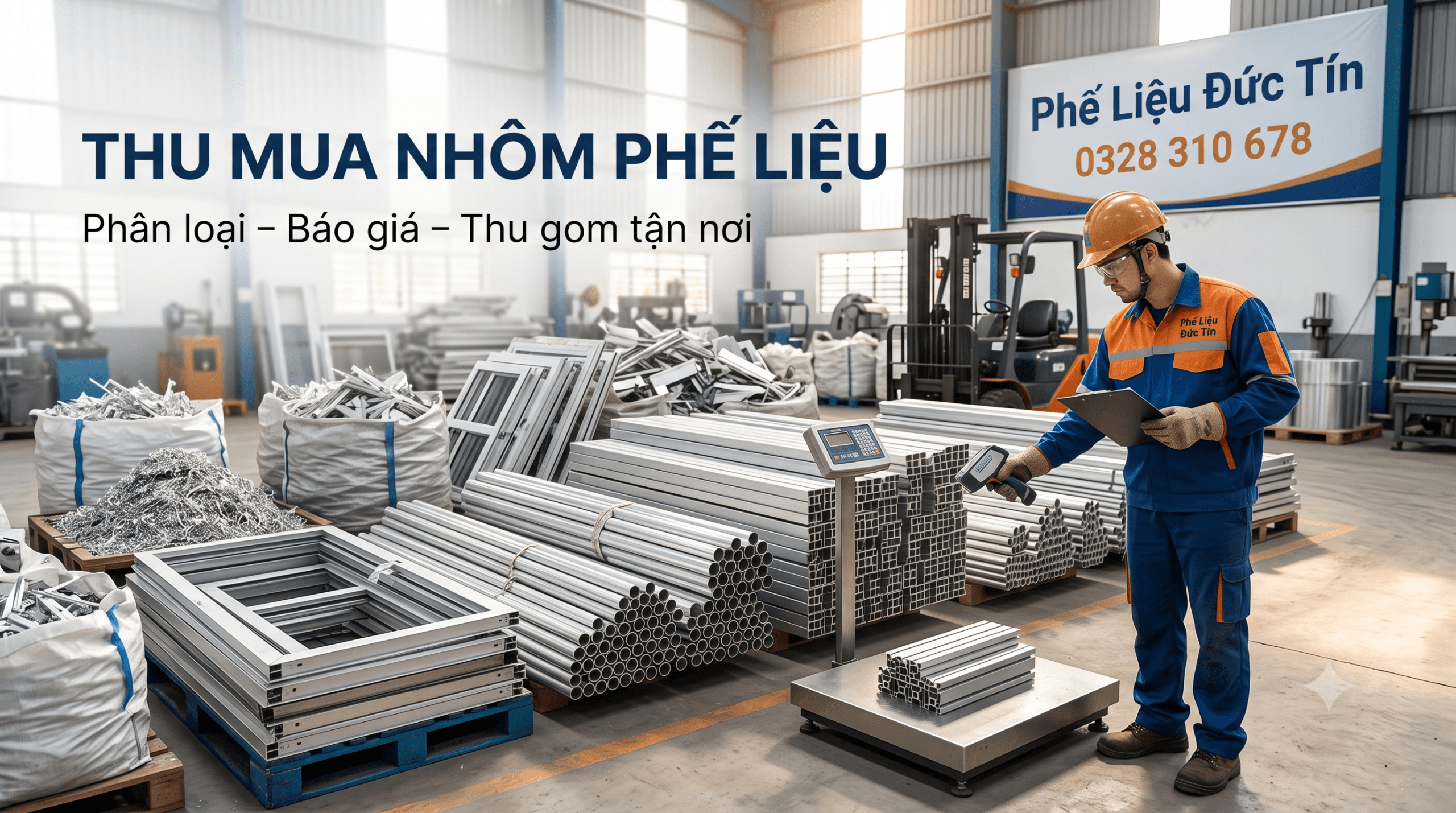 Thu Mua Nhôm Phế Liệu Giá Cao – Phân Loại, Bảng Giá & Tận Nơi