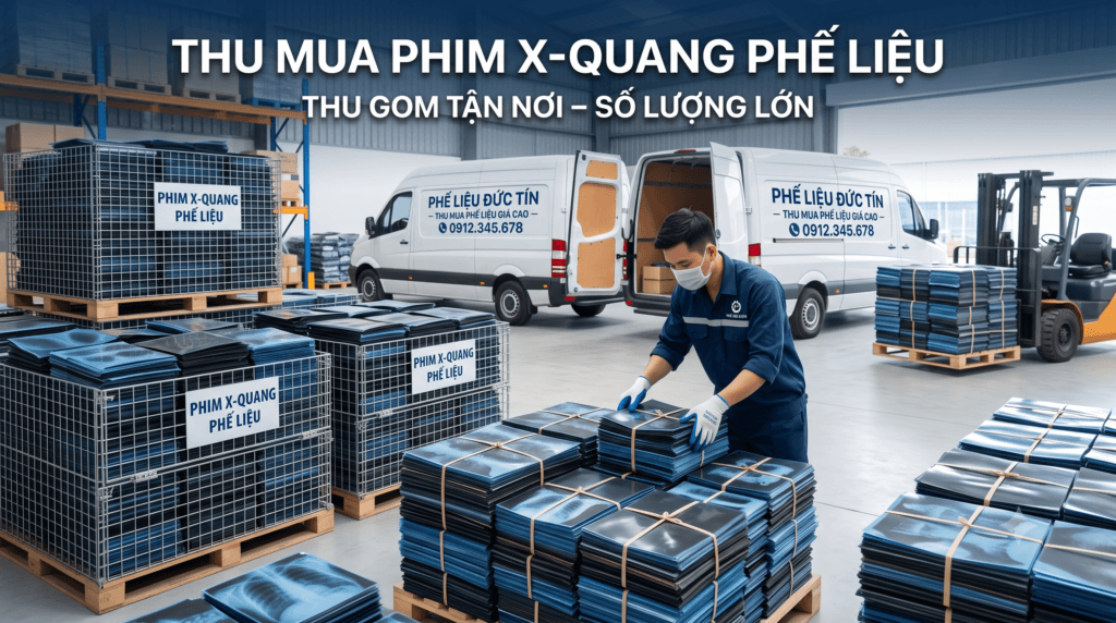 Thu Mua Phim X-quang Phế Liệu Giá Cao – Thu Gom Tận Nơi