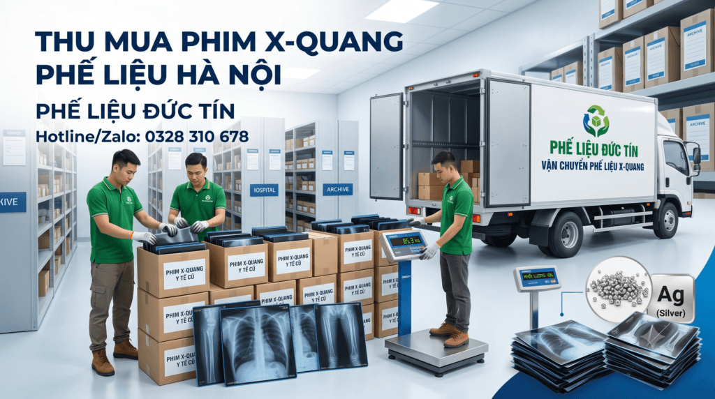 Thu mua phim X-quang phế liệu Hà Nội – Phế Liệu Đức Tín