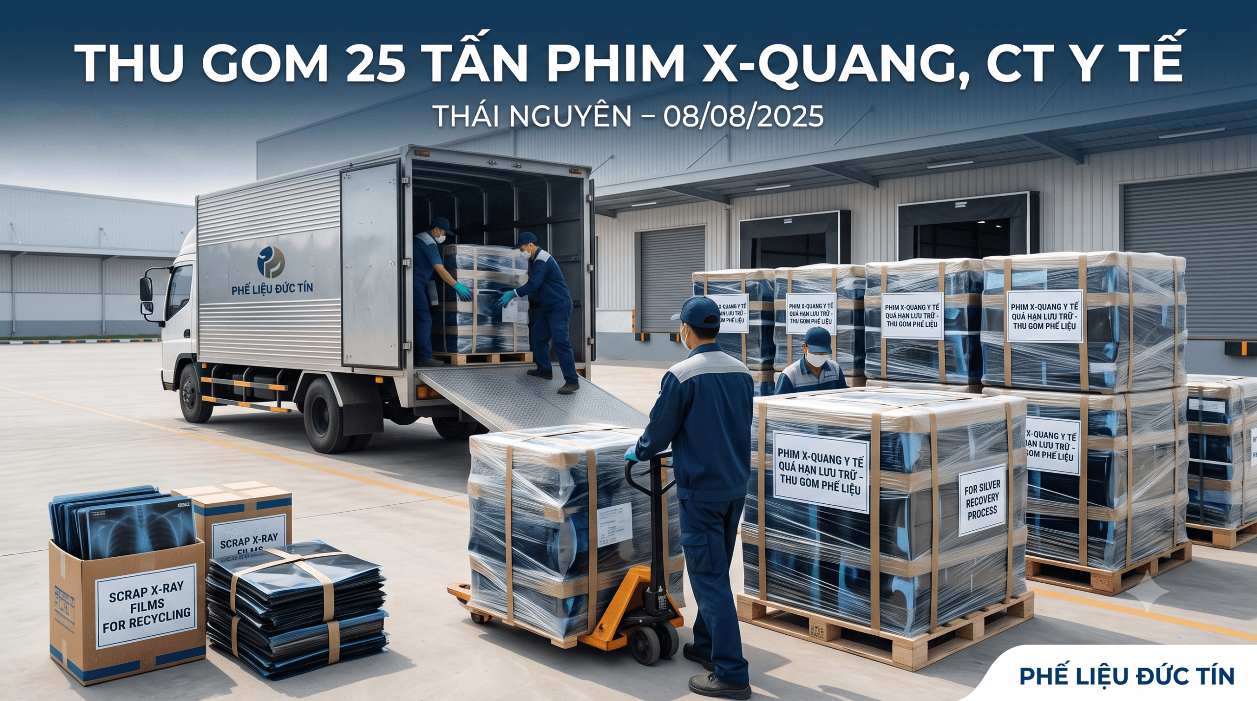 Thu Mua Phim X-Quang Phế Liệu Thái Nguyên | Đức Tín